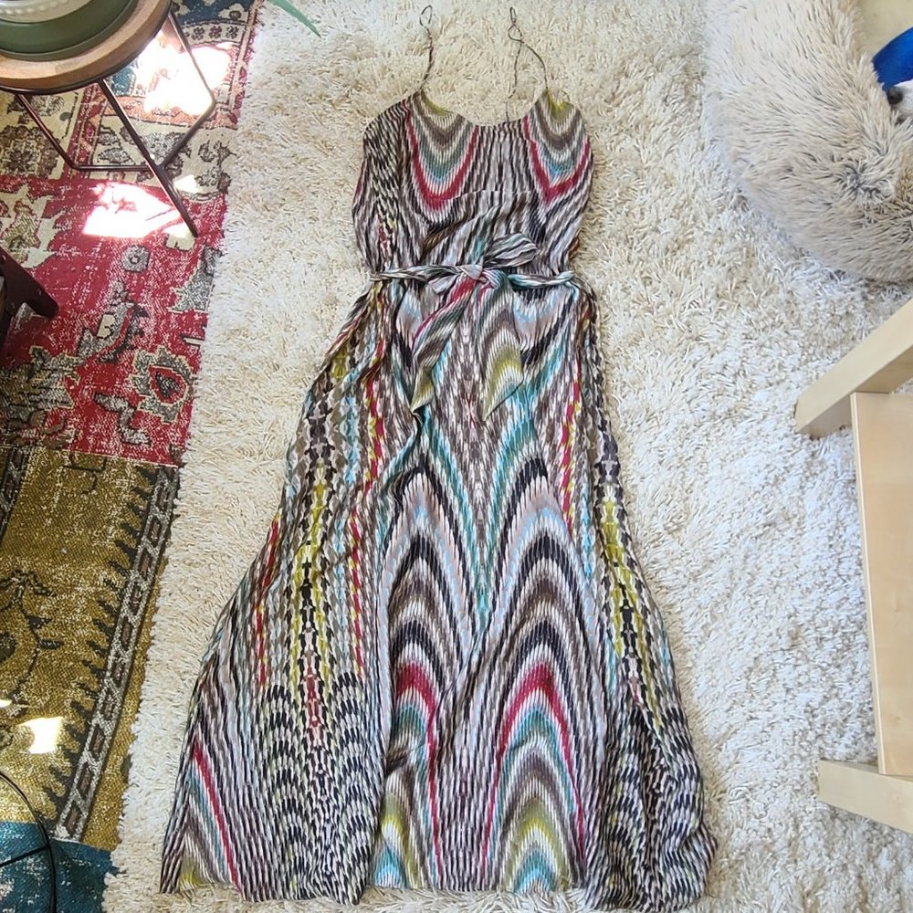 T-Bags Los Angeles Boho Hippie Flowy Maxi Dress